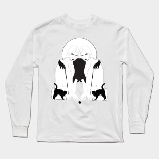 Galactic Babe Twins Long Sleeve T-Shirt